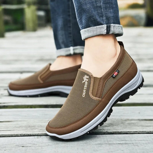 Orthopaedic Slip-On Shoes for Men - Pheron Titanium + Free Gift