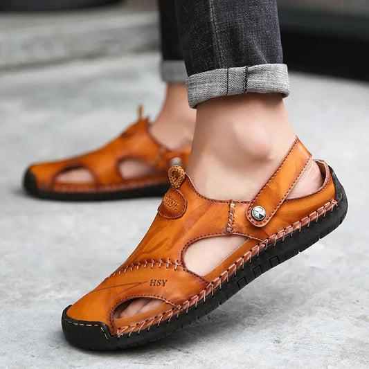 OrthoFlex | Leather Orthopedic Sandals