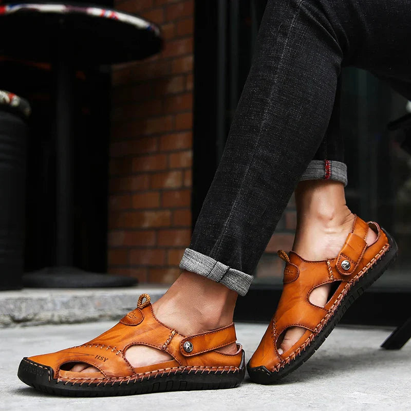 OrthoFlex | Leather Orthopedic Sandals